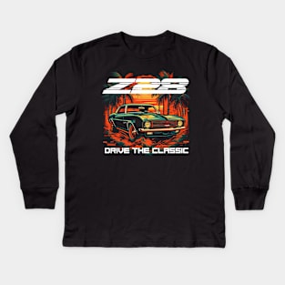 1967 Camaro Kids Long Sleeve T-Shirt